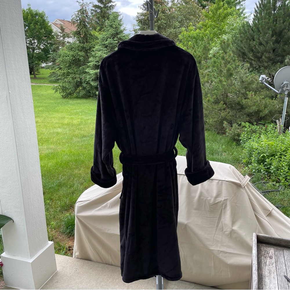 Personalization Mall Luxury Fleece Robe - Picture 3 of 9